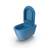 Blue Toilet PNG & PSD Images