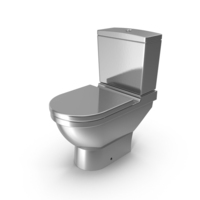 Silver Toilet PNG & PSD Images