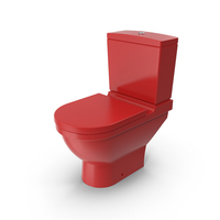 Red Toilet PNG & PSD Images