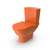 Orange Toilet PNG & PSD Images
