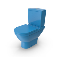 Blue Toilet PNG & PSD Images