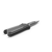 Silver And Black Long Nose Pliers PNG & PSD Images