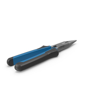 Blue And Black Handle Long Nose Pliers PNG & PSD Images