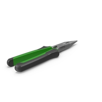 Green And Black Handle Long Nose Pliers PNG & PSD Images