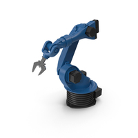 Blue Robotic Arm PNG & PSD Images