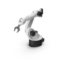 White Robotic Arm PNG & PSD Images