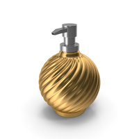 Gold Soap Bottle PNG & PSD Images