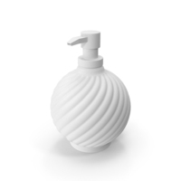 Monochrome Soap Bottle PNG & PSD Images