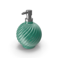 Green Soap Bottle PNG & PSD Images