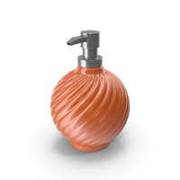 Orange Soap Bottle PNG & PSD Images