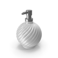 White Soap Bottle PNG & PSD Images