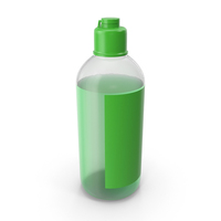 Green Soap Bottle PNG & PSD Images