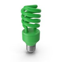 Green Light Bulb PNG & PSD Images