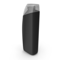 Black Shampoo Bottle PNG & PSD Images
