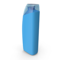 Blue Shampoo Bottle PNG & PSD Images