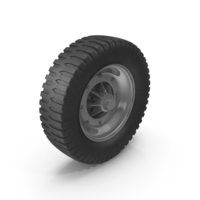 Silver Truck Wheel PNG & PSD Images