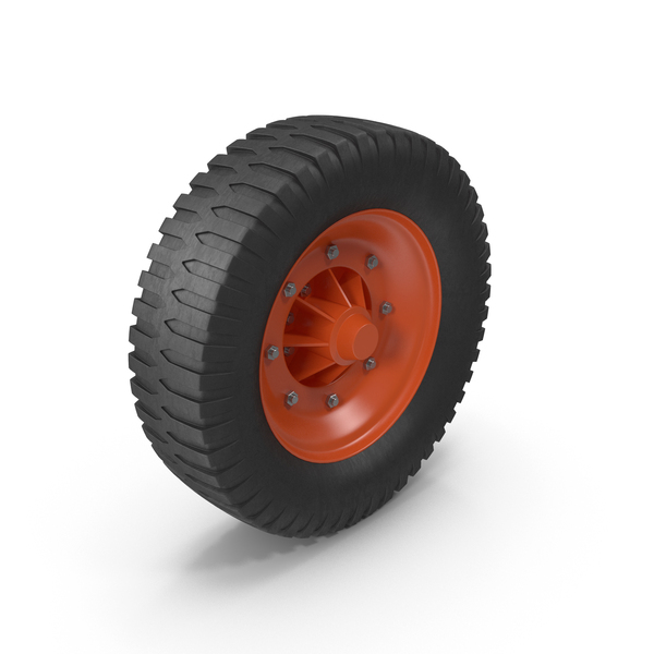 Orange Truck Wheel PNG & PSD Images