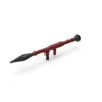 Red Rocket Launcher PNG & PSD Images
