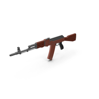 Brown Assault Rifle PNG & PSD Images