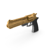 Gold Gun PNG & PSD Images
