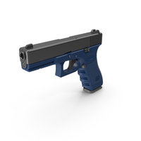Blue And Black Gun PNG & PSD Images