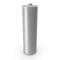 Battery AA Silver PNG & PSD Images