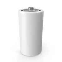Battery C White PNG & PSD Images
