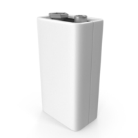 Battery PP3 White PNG & PSD Images