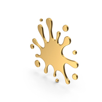 Gold Splash PNG & PSD Images