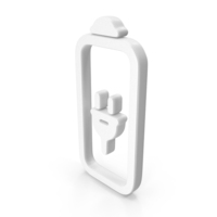 Battery With Plug Shape Need To Charge White PNG & PSD Images