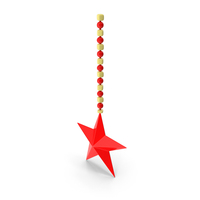 Hanging Star Decorative Colour PNG & PSD Images