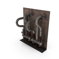 Industrial Pipes Module PNG & PSD Images