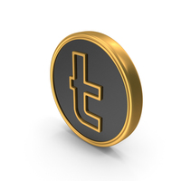 Web Social Media Twitter Gold Coin PNG & PSD Images