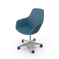 Blue Canvas Chair PNG & PSD Images