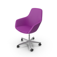 Purple Canvas Chair PNG & PSD Images