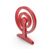 Broadcast Antenna Icon Glass PNG & PSD Images