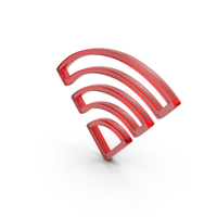 Out Line  Wifi Symbol Glass PNG & PSD Images