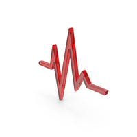 Pulse Icon Glass PNG & PSD Images