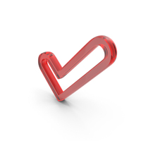 Right Check Mark Icon Glass PNG & PSD Images