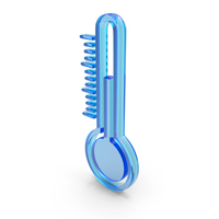 Thermometer Hot Cold Icon Glass PNG & PSD Images