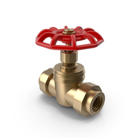 Brass Gate Valve PNG & PSD Images
