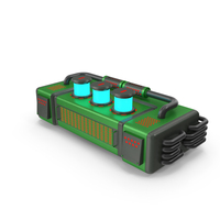 Scifi Element Active ON Green PNG & PSD Images