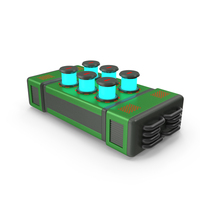 Scifi Element Active ON Green PNG & PSD Images