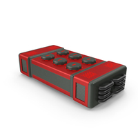 Scifi Element ON Red PNG & PSD Images