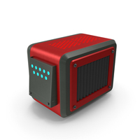 Scifi Element ON Red PNG & PSD Images
