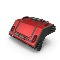 Scifi Element ON Red PNG & PSD Images