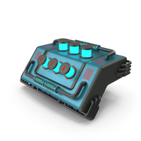 Scifi Element Active ON Blue PNG & PSD Images