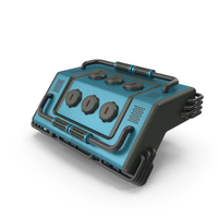 Blue Sci Fi Element Off PNG & PSD Images