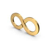 Infinite Gold Symbol PNG & PSD Images