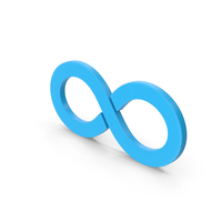 Infinite Blue Symbol PNG & PSD Images